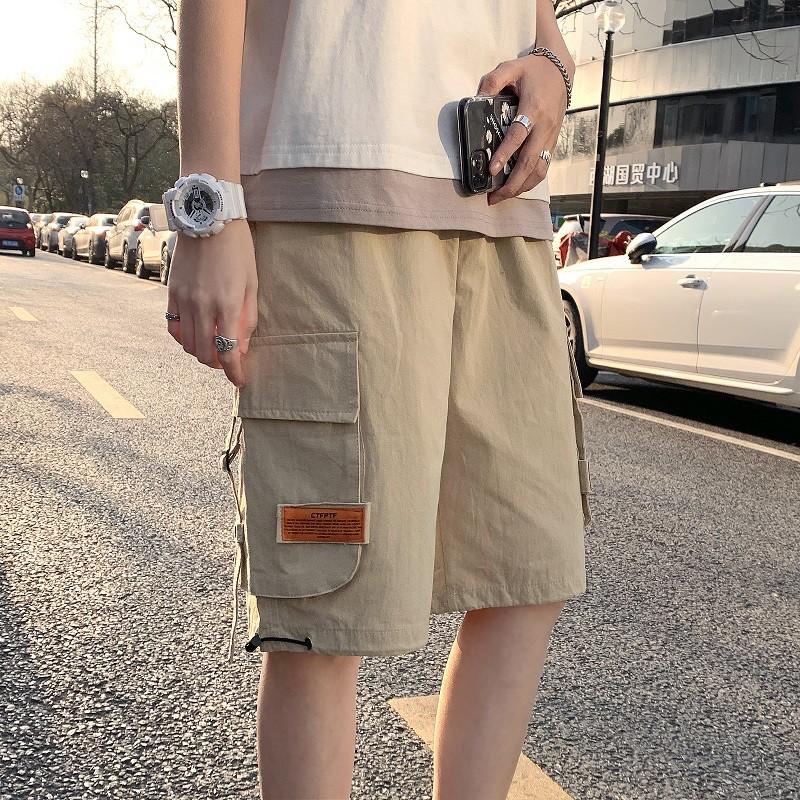 Quần short nam ống rộng phong cách mùa hè năng động