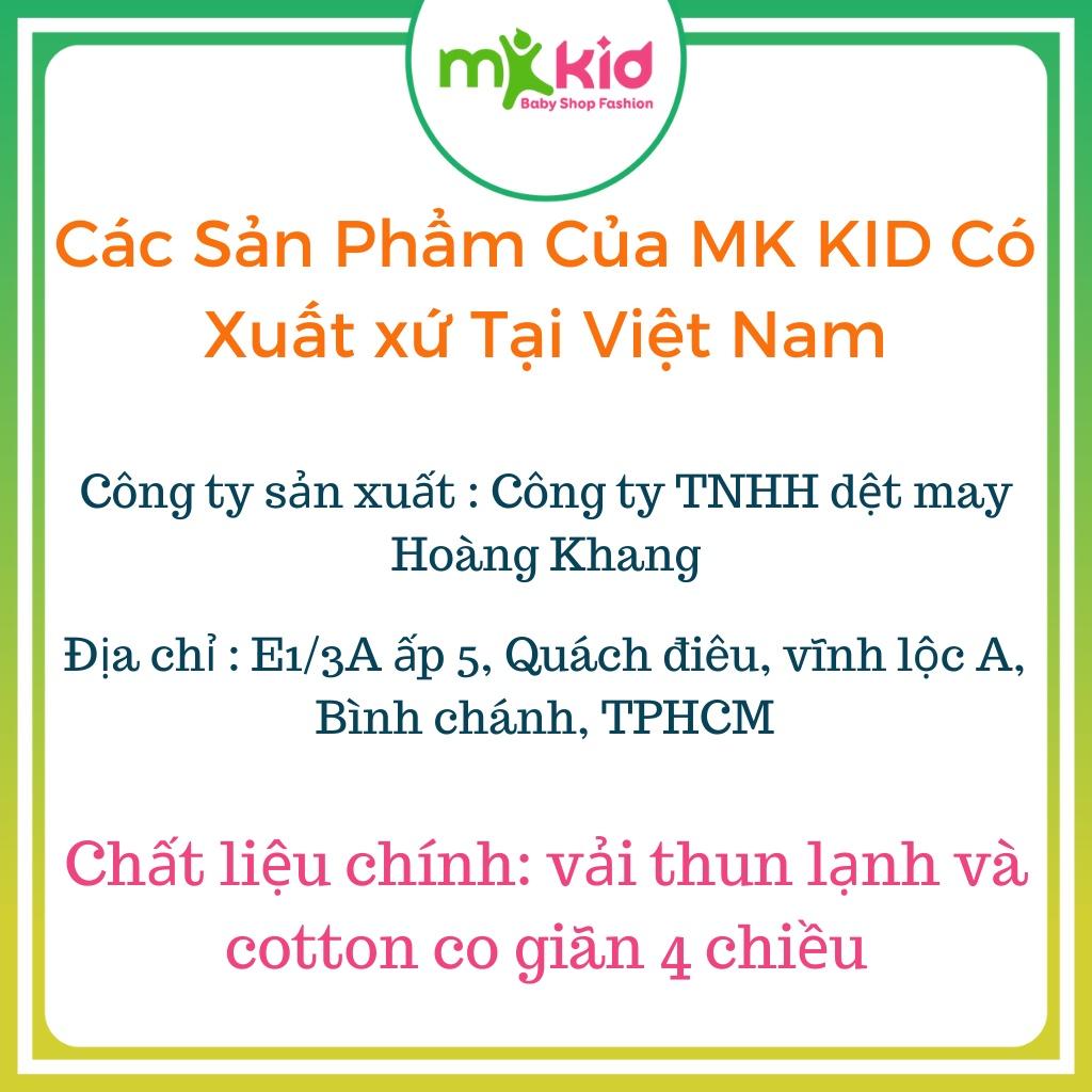 Bộ Cộc Tay Cho Bé Trai - Bộ Thun Lạnh Cộc Tay Cao Cấp Siêu Mềm Mịn Mát cho bé (5-17kg)