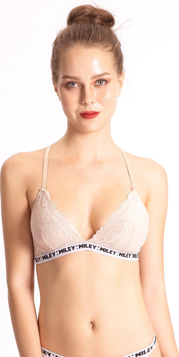 Áo Ngực Nữ Không Gọng Full Ren Sporty Sexy Miley Lingerie BRL_12