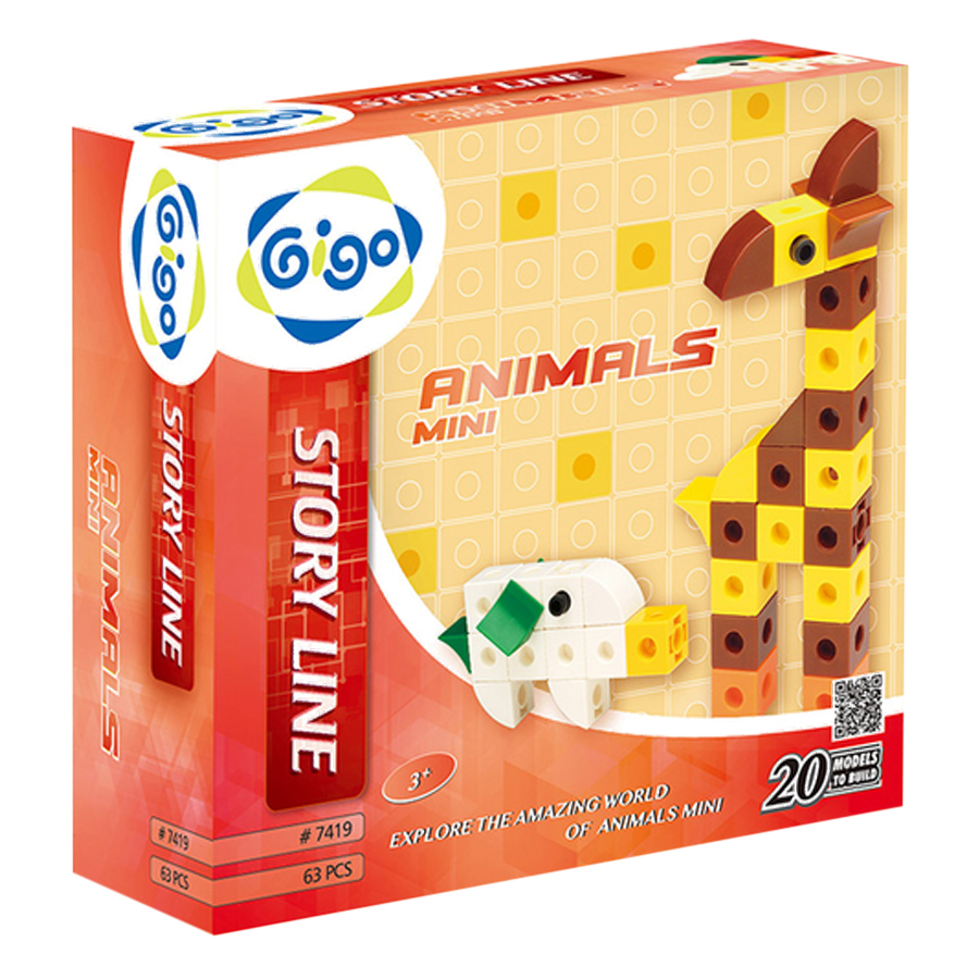 Đồ Chơi Sáng Tạo Động Vật Tí Hon - Animals Mini Gigo Toys