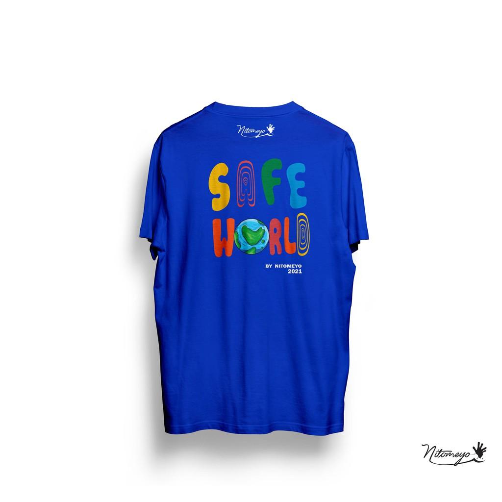 Áo Safe World Tee ( NITOMEYO Oversize)