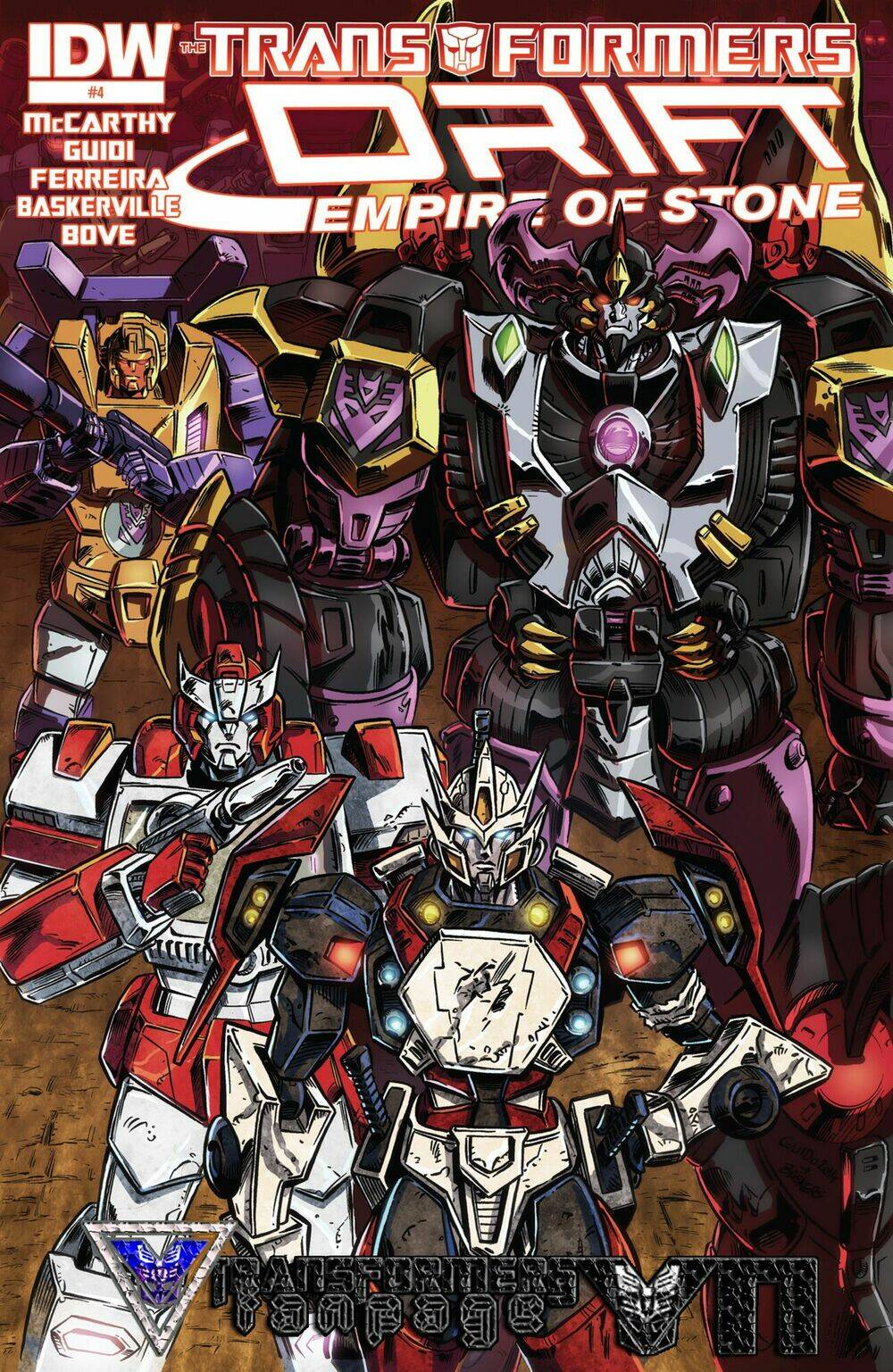 the transformers: drift - empire of stone chapter 4 1