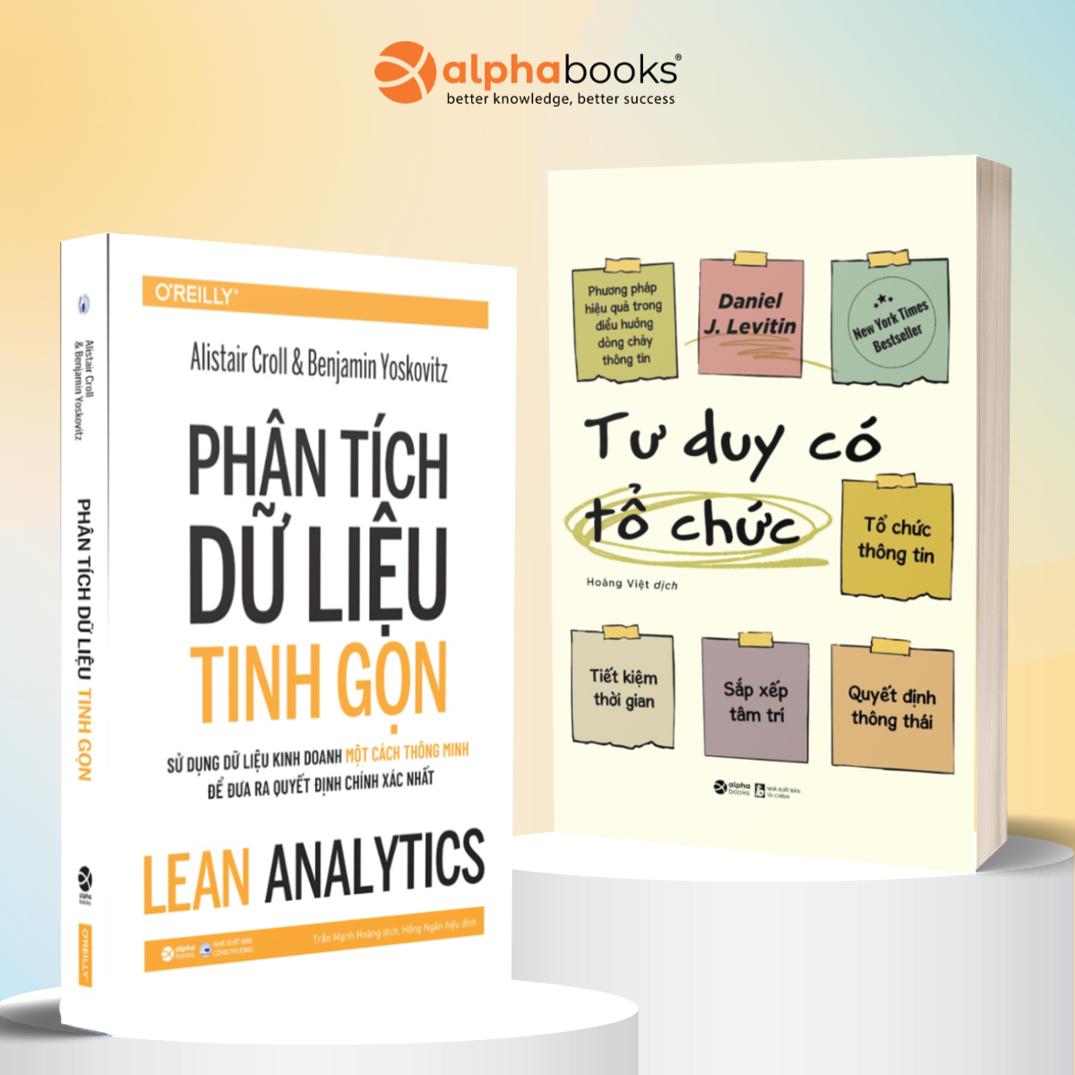 Combo Phân Tích Dữ Liệu Tinh Gọn + Tư Duy Có Tổ Chức