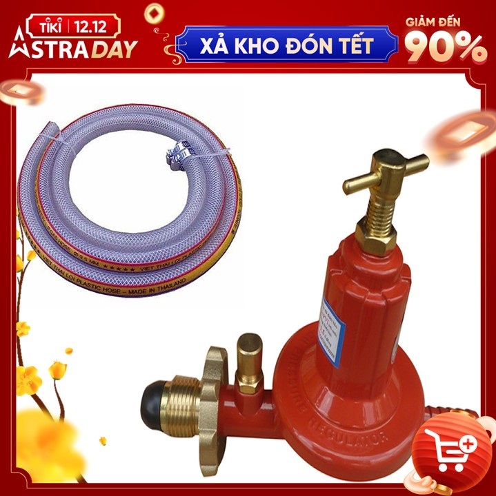 Hình ảnh Bộ Van gas cao áp cao cấp WINDO dùng cho bếp công nghiệp (bếp khè)- Hàng chính hãng