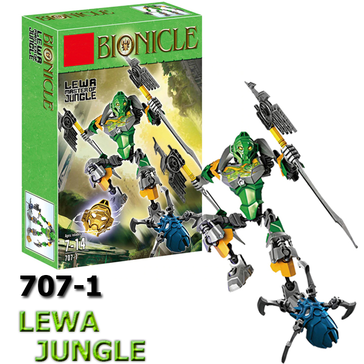 Mô hình đồ chơi Bionicle 707-1 Lewa Jungle - Lego siêu đẳng