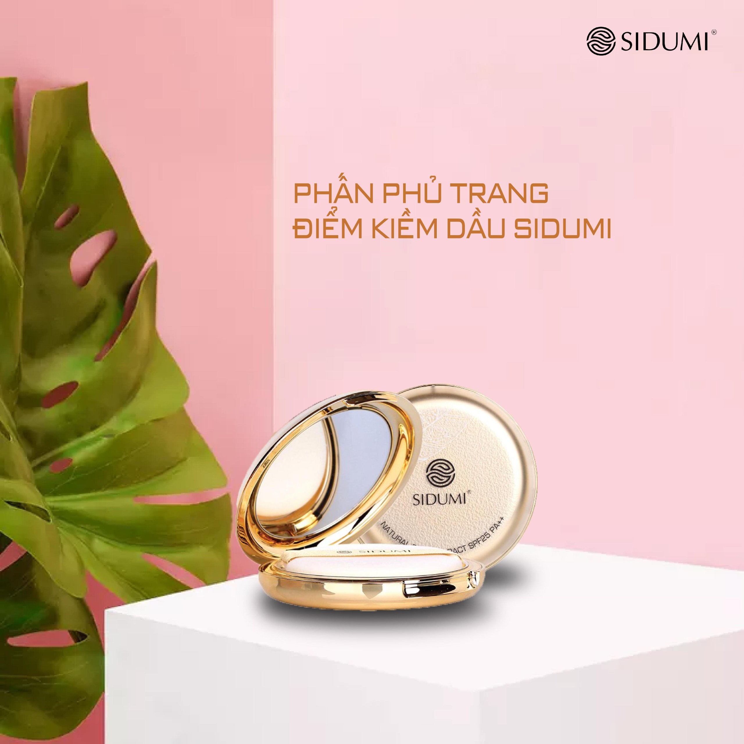 Phấn Phủ Nén Cao Cấp Sidumi 22g - SDM 601