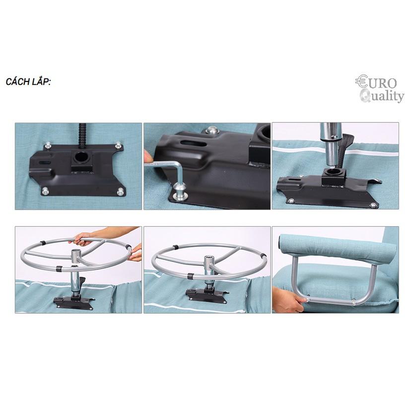 Ghế văn phòng kiêm giường nghỉ êm ái 2 in 1 Euro Quality