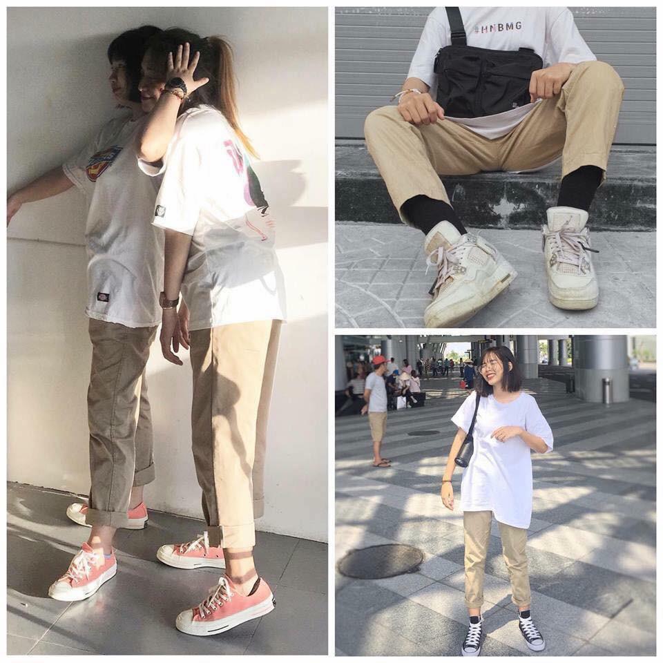 Quần kaki basic