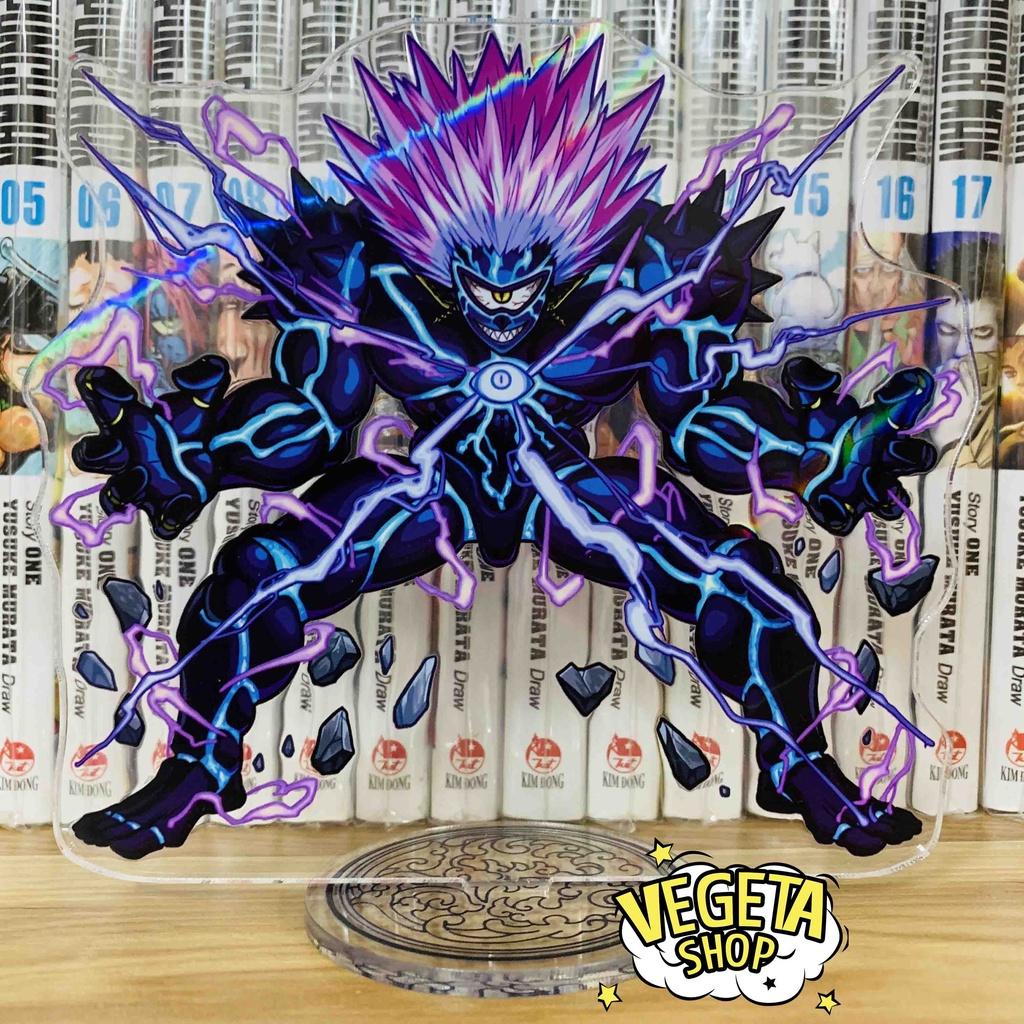 Mô Hình Tượng Standee Acrylic Mica 2 mặt - One Punch Man - Saitama Genos Tatsumaki Fubuki Garou Sonic siêu thanh Bang
