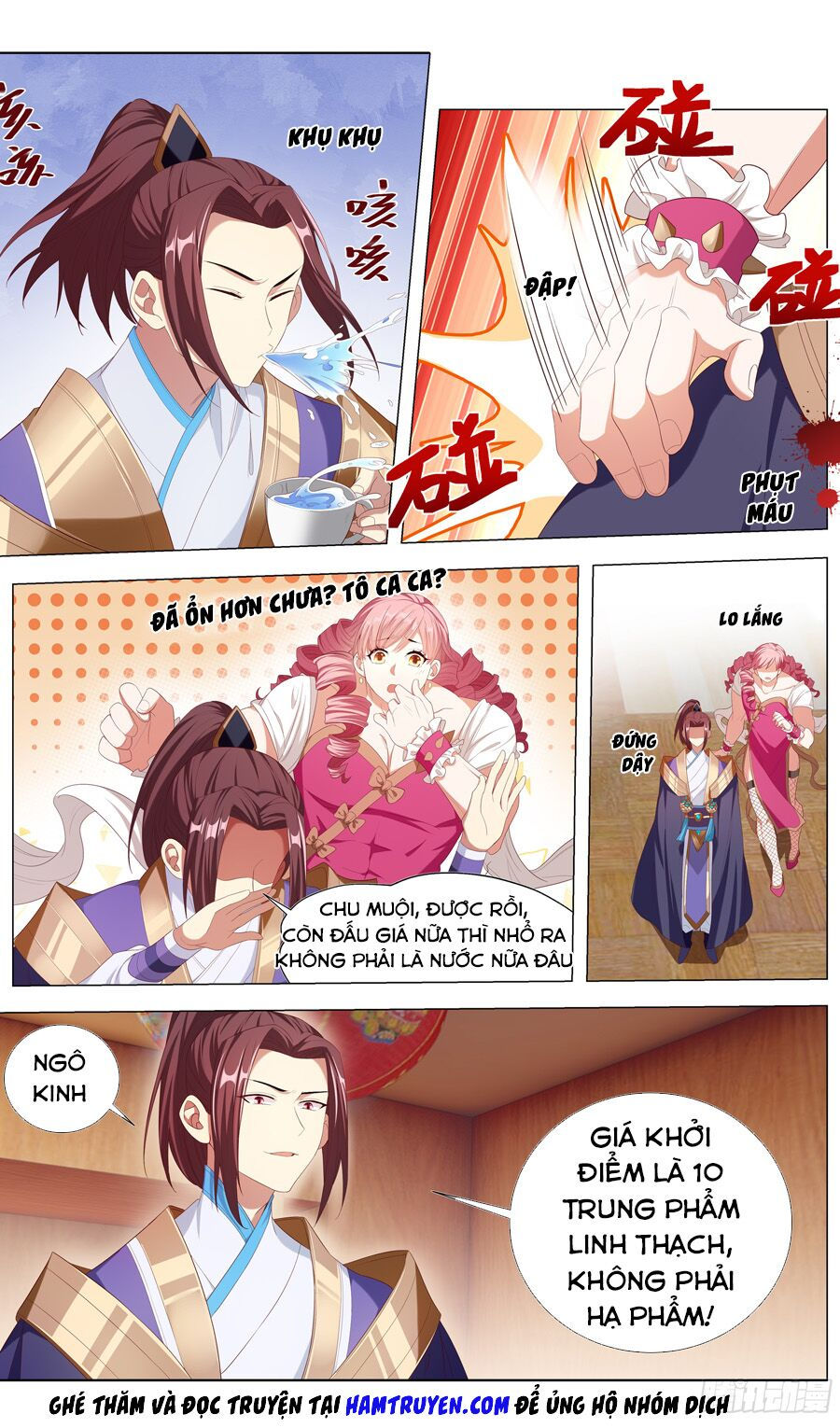 hệ thống ép ta làm nhân vật phản diện chapter 8 1