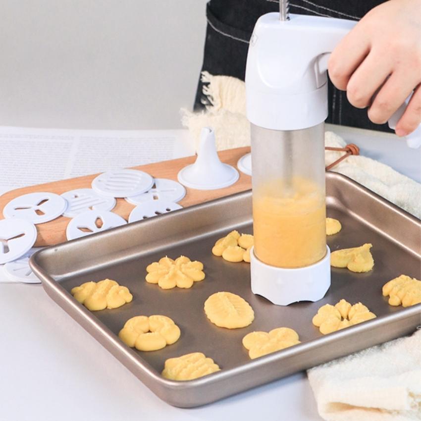 Ống Bơm Bánh Quy Nhựa Cookies Press