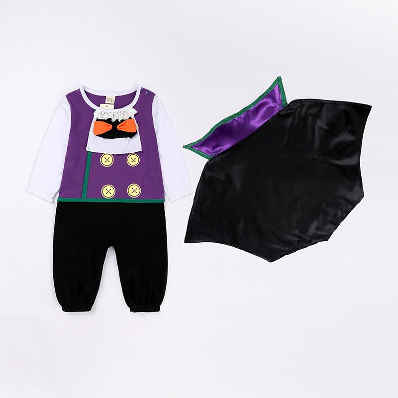 0-2 Năm Tuổi Trang Phục Hóa Trang Halloween Ma Cà Rồng Jumpsuit Sơ Sinh Cosplay Bé Romper 2019 Mới Trẻ Em Quà Tặng Halloween