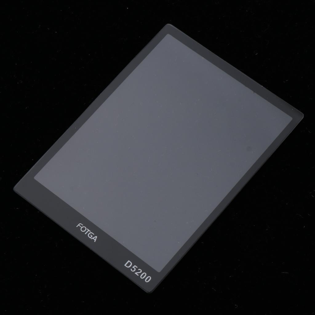 8H Tempered Glass LCD Screen Protector Film for D5200 Digital Camera