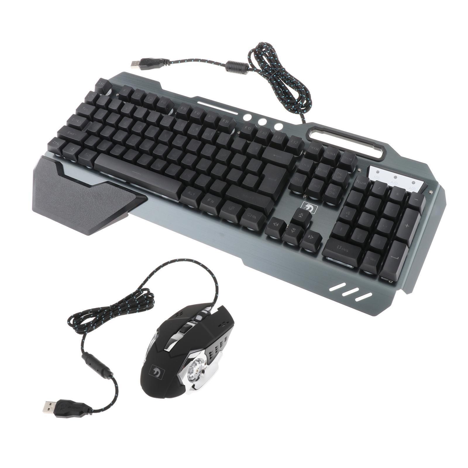 Amagogo Gaming 2.4G Wireless Connection, Optical Keyboard Mouse Set Rechargeable