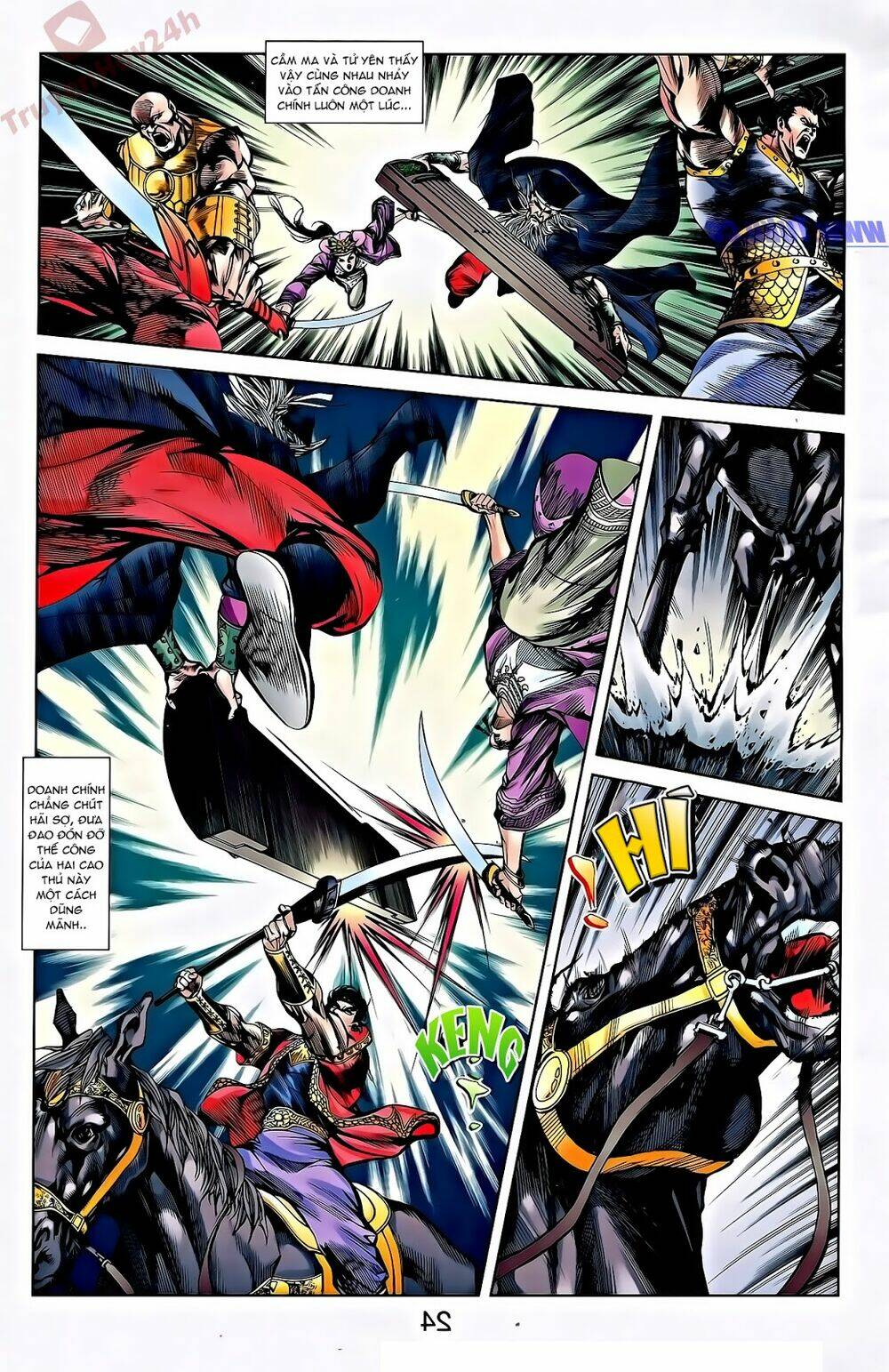 thiên tử truyền kỳ 2 - tần vương doanh chính chapter 55 31