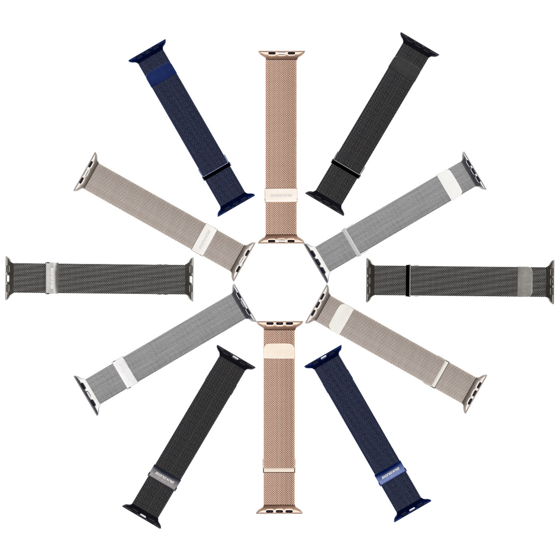 Dây Đeo Thép Thay Thế Dành Cho Apple Watch Ultra / Apple Watch Series 1-8/SE/SE 2022, Dux Ducis Milanese Series - Hàng chính hãng