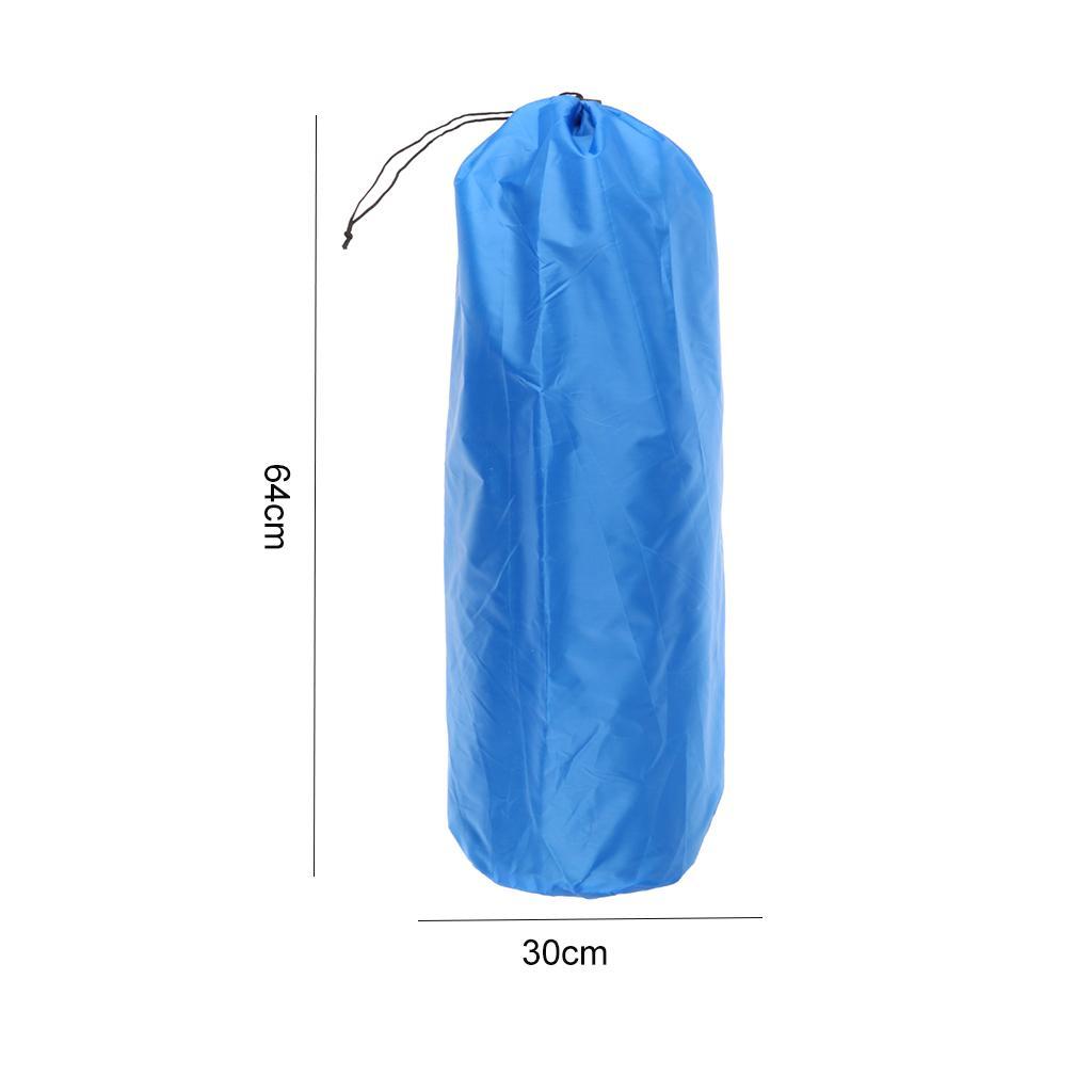 3x Sleeping Pad Yoga Mat Storage Bag Waterproof Dustproof Blue