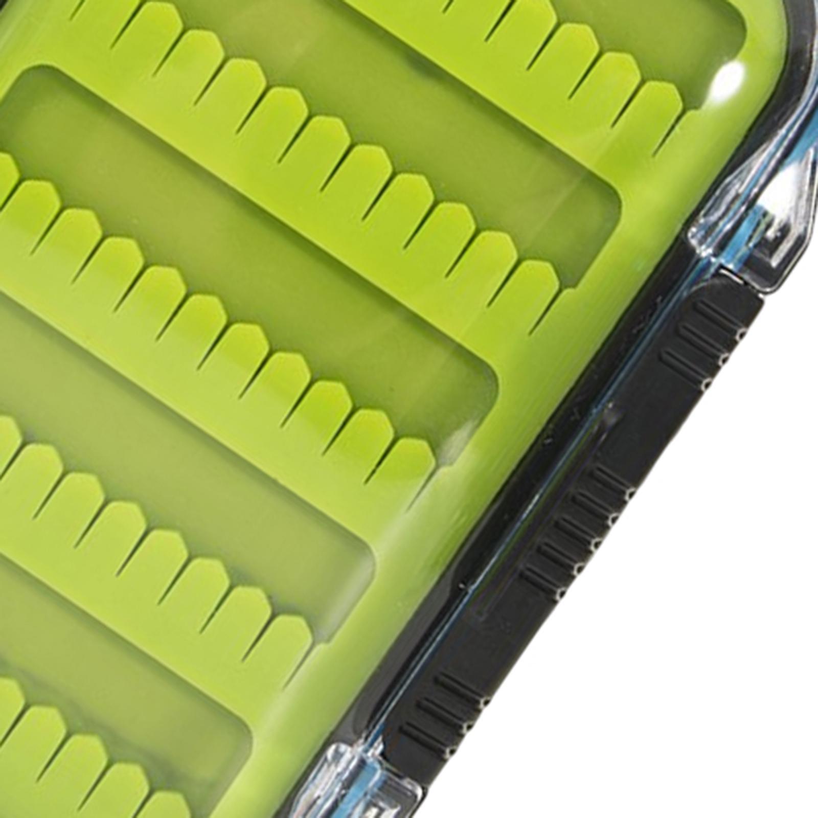 Silicone Fly Fishing Box Double Sided Streamer Flies Container Fishing Lure Hook Tackle Box