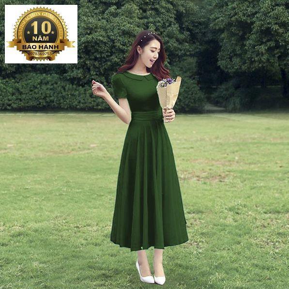 SALE - Đầm maxi voan cổ sen Misa Fashion MS289