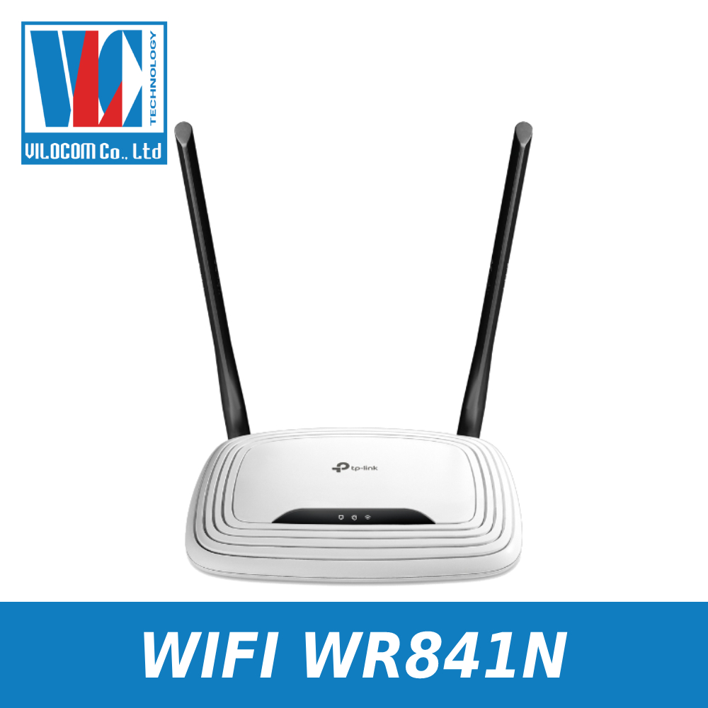 Bộ Phát wifi - Router Wifi TP-link TỐC ĐỘ 300Mbps WR841N - Hàng Chính Hãng