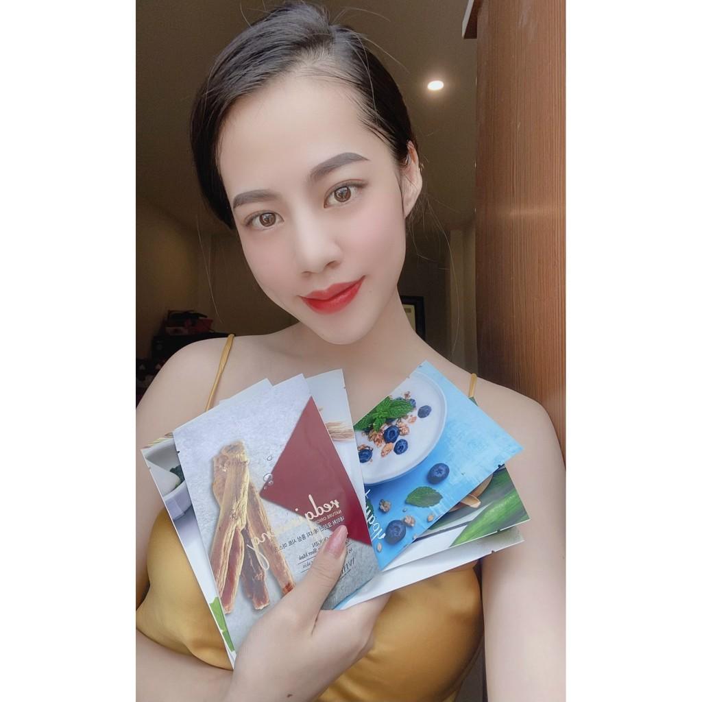 Combo 10 Mặt nạ Sữa chua Whisis Nature Origin Energy Yogurt Sheet Mask