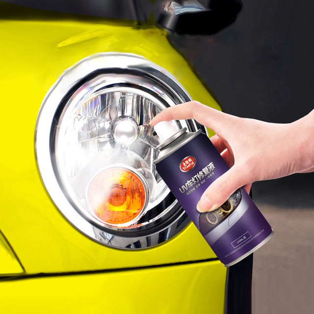 Dung dịch UV Vệ sinh phục hồi làm mới cho đèn pha ô tô