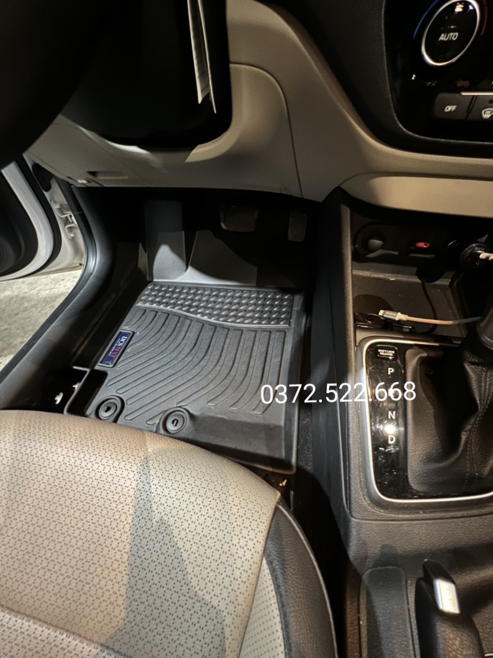 Thảm lát sàn cho xe Hyundai Accent 2017 - đến nay thương hiệu DCSMat, chất liệu TPE cao cấp