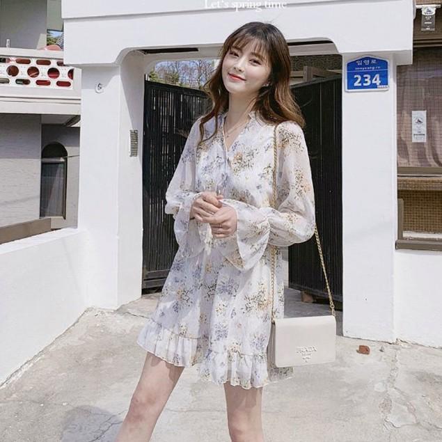 Đầm Ngắn Đi Chơi LABELLE Nhiều Màu DC755