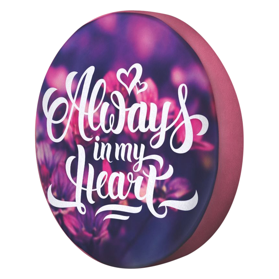 Gối tròn Always in my heart - GOTE063
