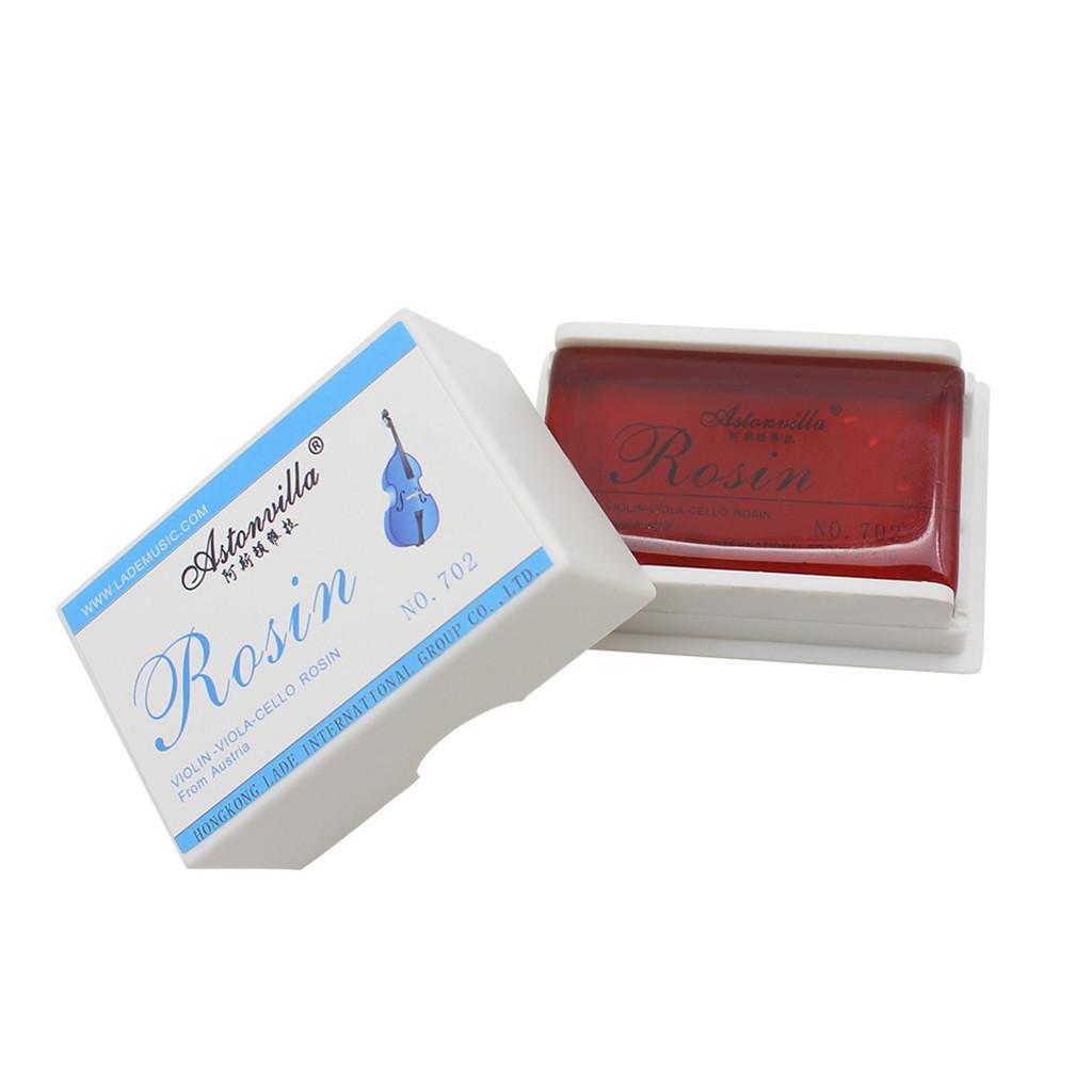 Portable Rosin For Violin Viola Cello String Instrument Resin Glassy Red