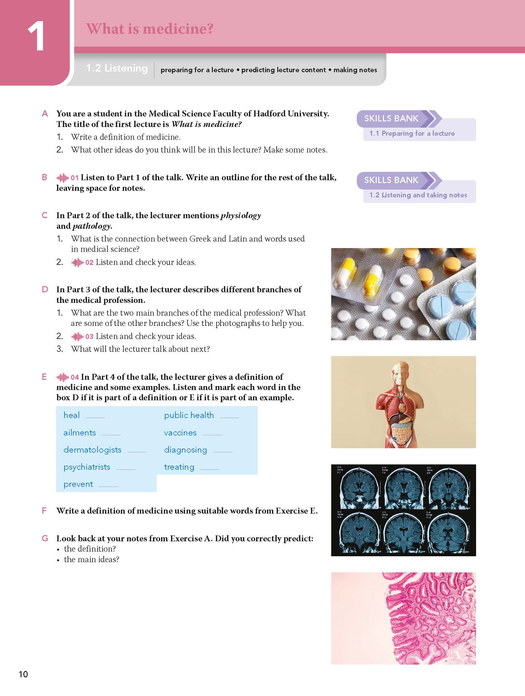 English for Medicine in Higher Education Studies - Course Book