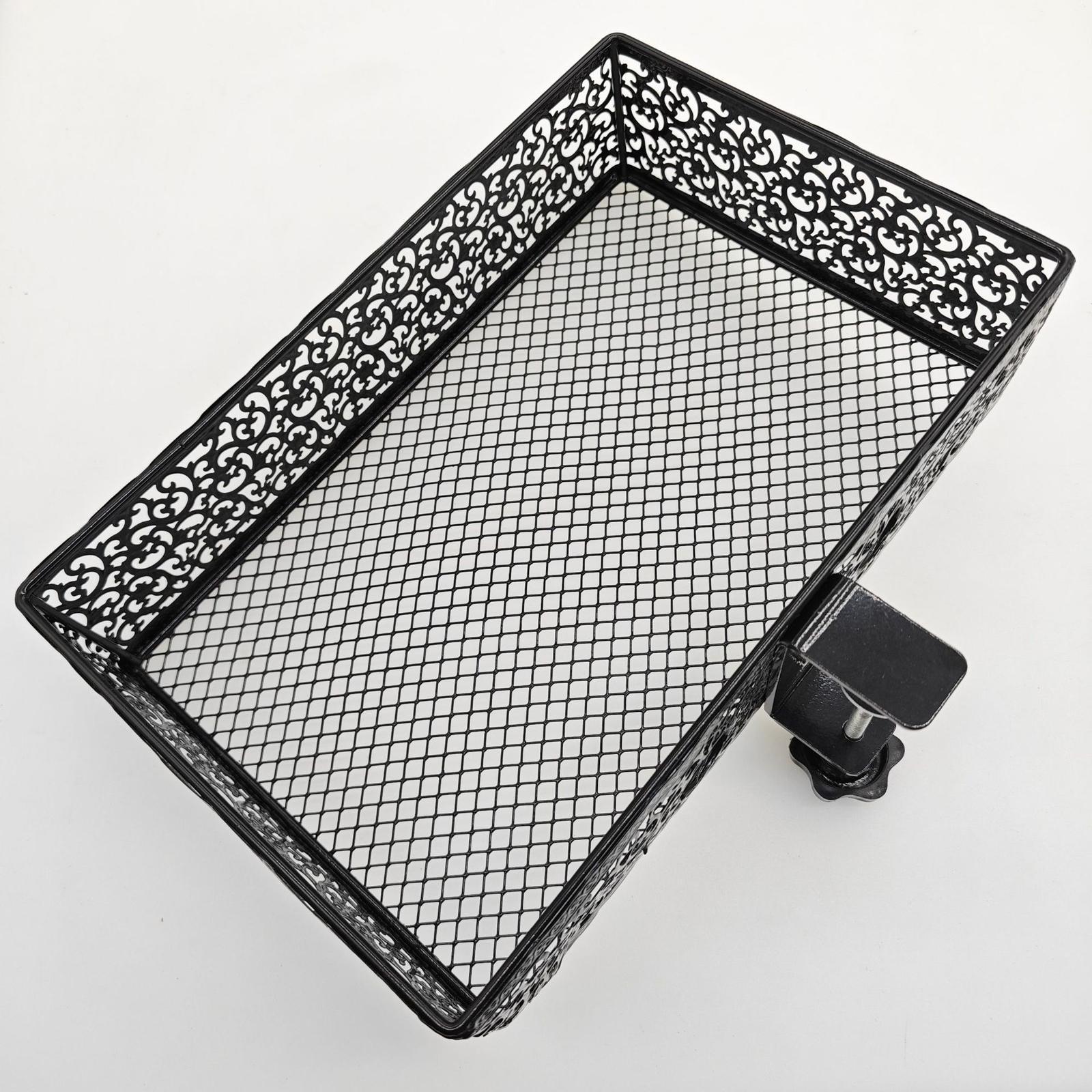 Under Desk Storage Desktop Drawer Basket Accessories Metal Rotatable Rack Swivel Desk Mount Tray Hidden Desktop Drawer Basket