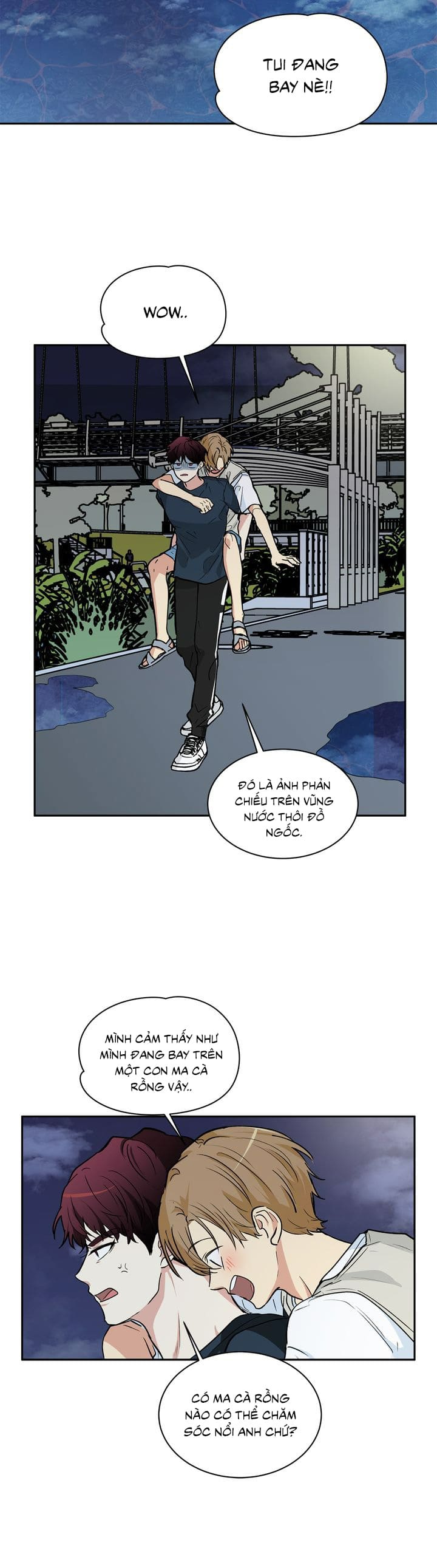 lỡ hàng xóm nhà bên là ma cà rồng thì sao?! chapter 1 14