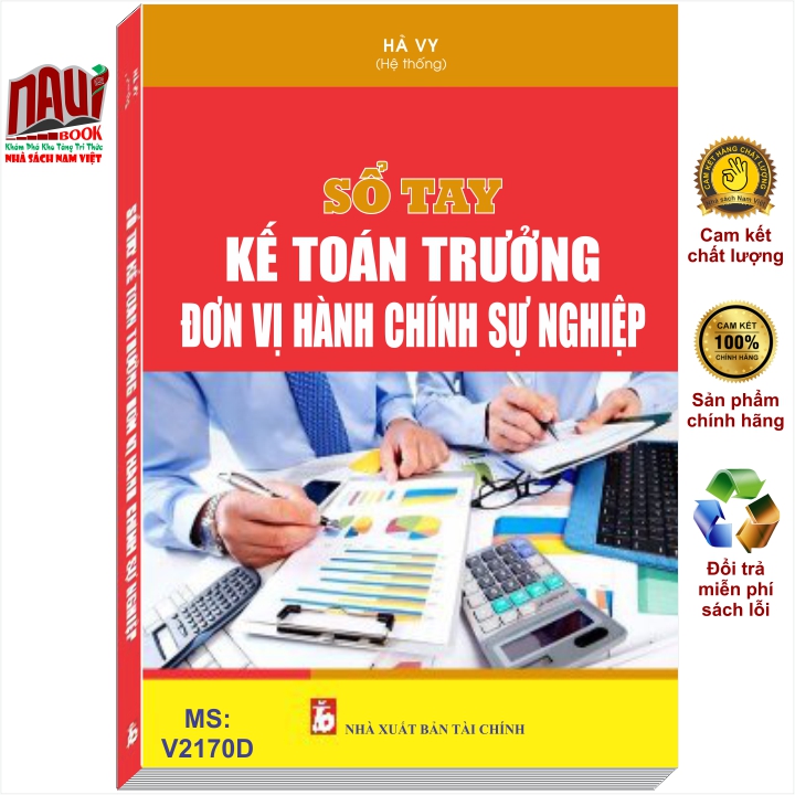 Sách Sổ Tay Kế Toán Trưởng Đơn Vị Hành Chính Sự Nghiệp - V2170D