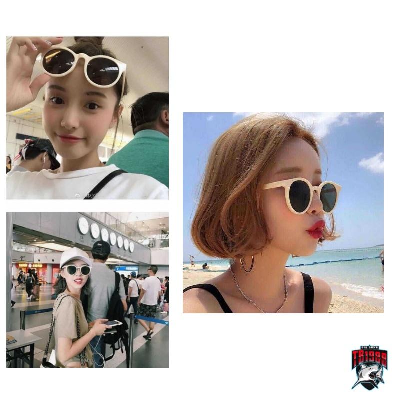 Kính mát nam nữ ulzzang hot nhất đi biển 2020 MÀU TRẮNG