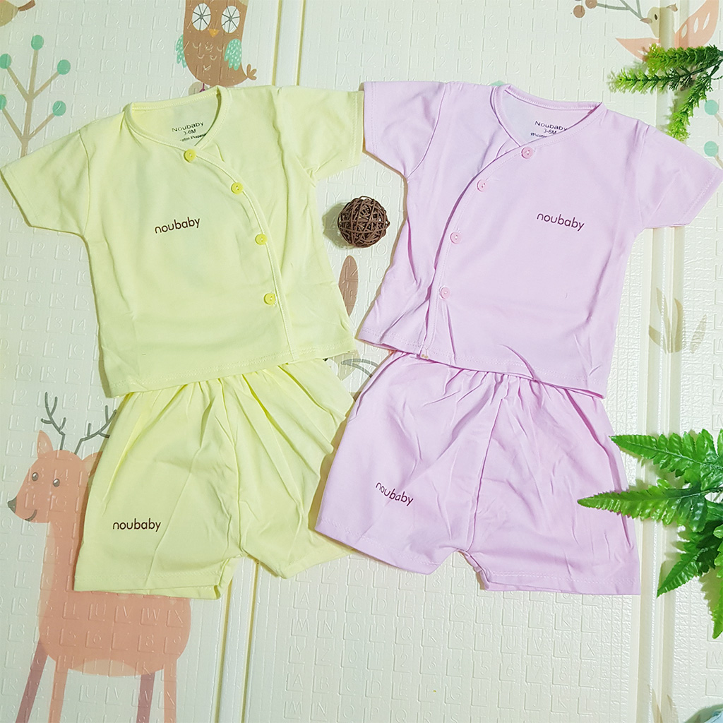 Bộ cộc tay cho bé trai gái sơ sinh quần áo trẻ em loại đẹp từ 0-9kg – BCT01