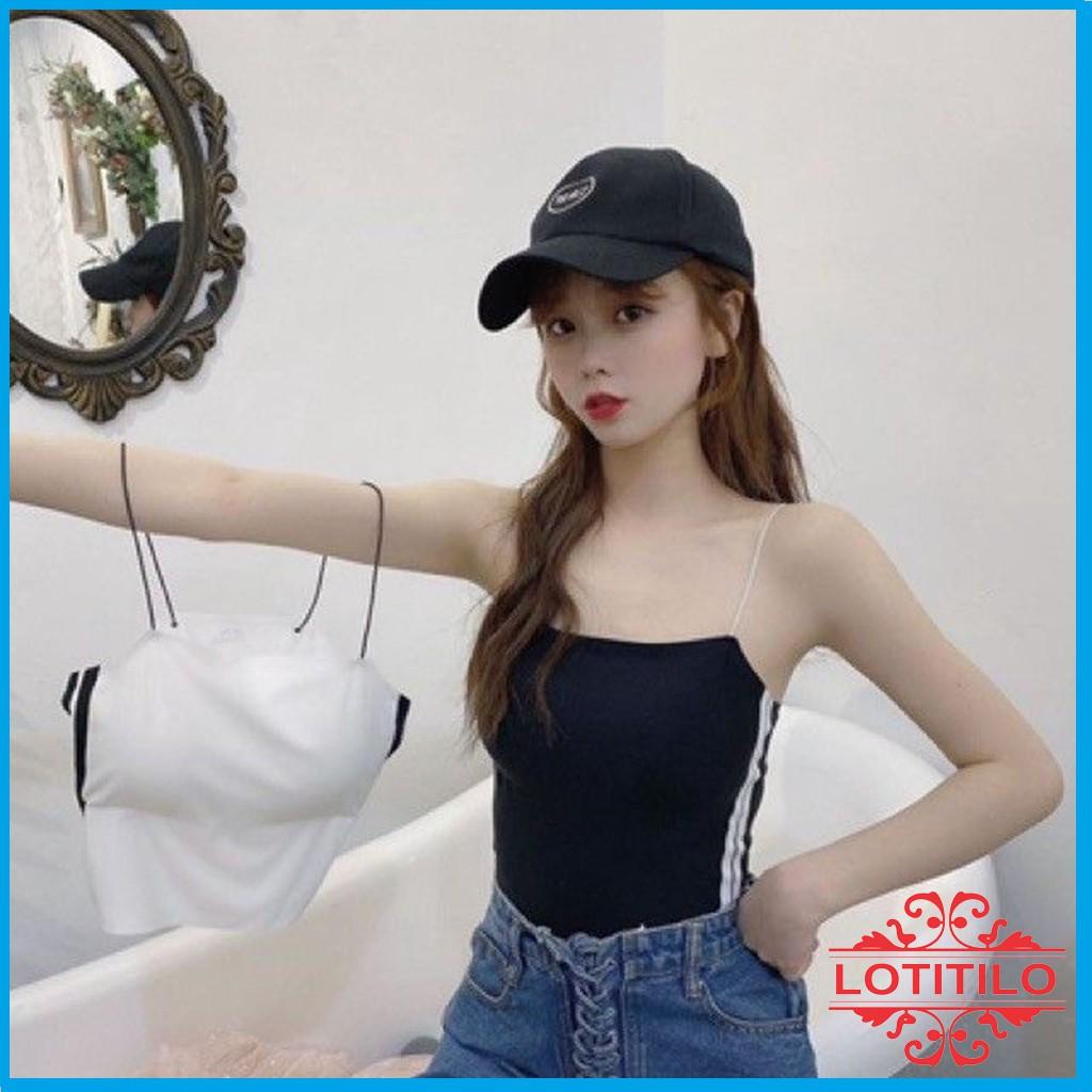 Áo lót đẹp Áo lót Bra Su Thể Thao Sọc Đen Trắng hàng cao cấp