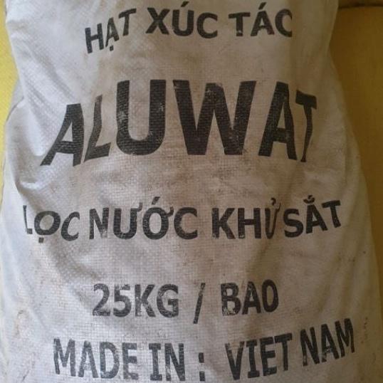 5Kg Hạt xúc tác Aluwat lọc nước nhiễm phèn