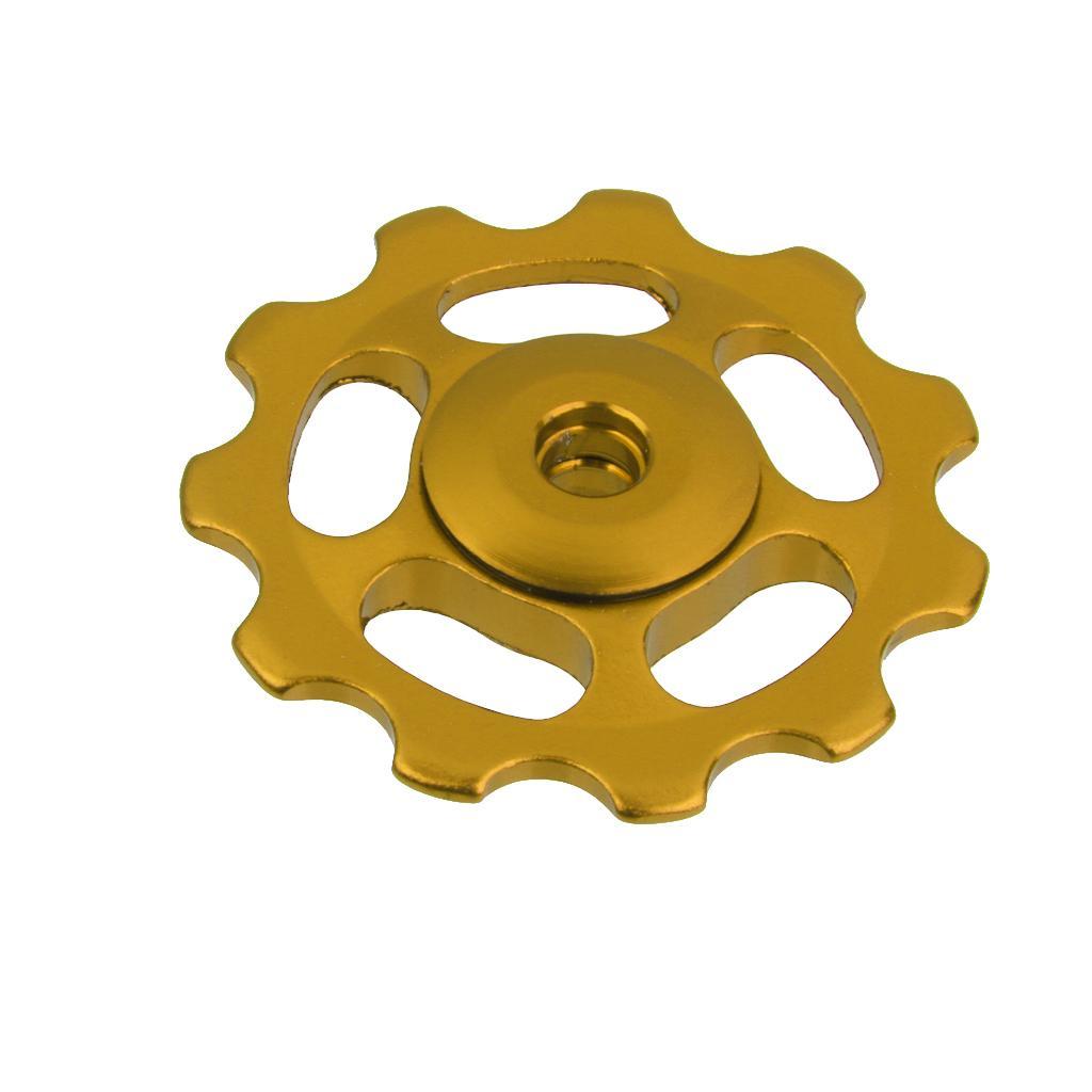 11T Aluminum Alloy Sealed Bearing Jockey Wheel Rear Derailleur Pulley for Mountain, Road,   Colors Available