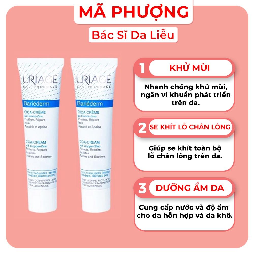 Kem dưỡng ẩm Uriage Cica (40ml)