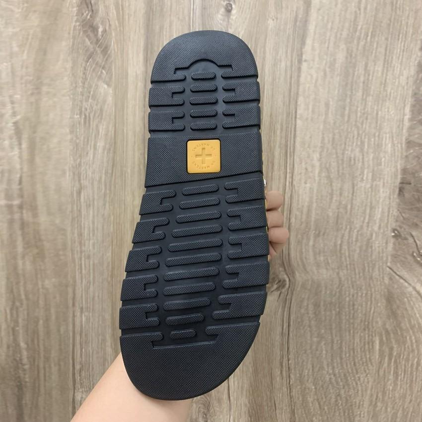 Dép Nam Đẹp Dr Martens Chính Hãng Nhập ThaiLand FullBox, Dép Da Bò Nam Quai Kẹp Đế Cao Doctor Bền Êm 65Dr7