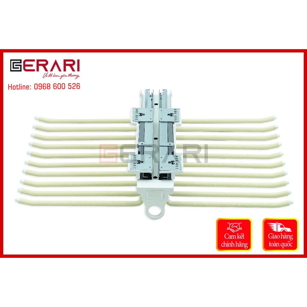 Giá vắt quần âu ray giảm chấn mã WH014-1/WH014-2/WH014-3 dòng thời trang White cao cấp thương hiệu Gerari
