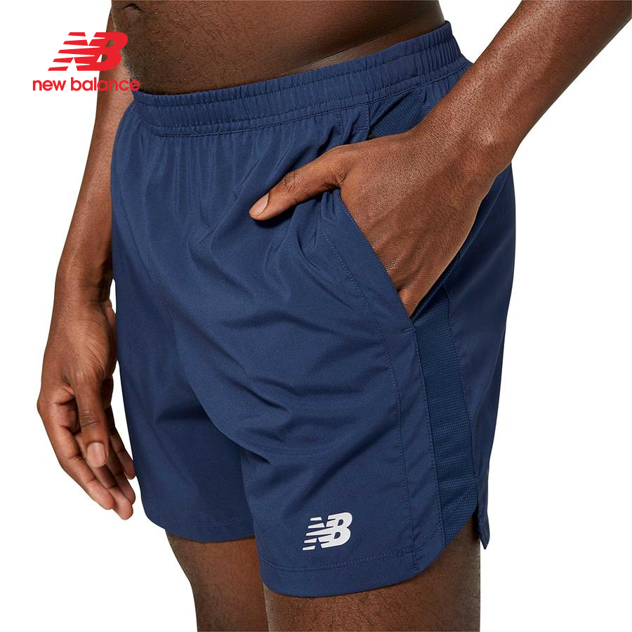 Quần ngắn thể thao nam New Balance RUNNING SHORTS M NATURAL INDIGO - AMS23228NGO (form châu á)