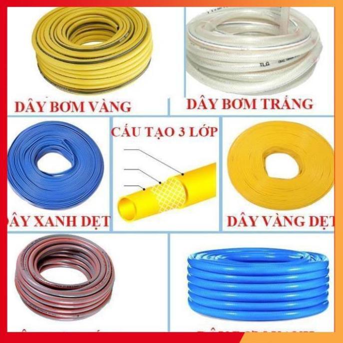 Bộ dây và vòi xịt tăng áp rửa xe tưới cây 3-5M 206817(cút nhựa nối đen 712-2)