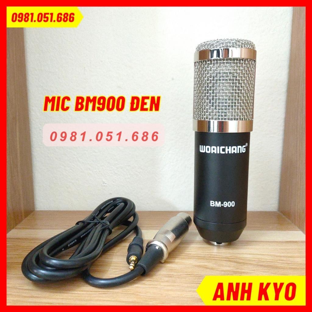 Mic Livestream BM.900 Chuyên Dành Cho Các Sound Card Và Các Dòng Mixer Cho Âm Thanh Chất Lượng Cao