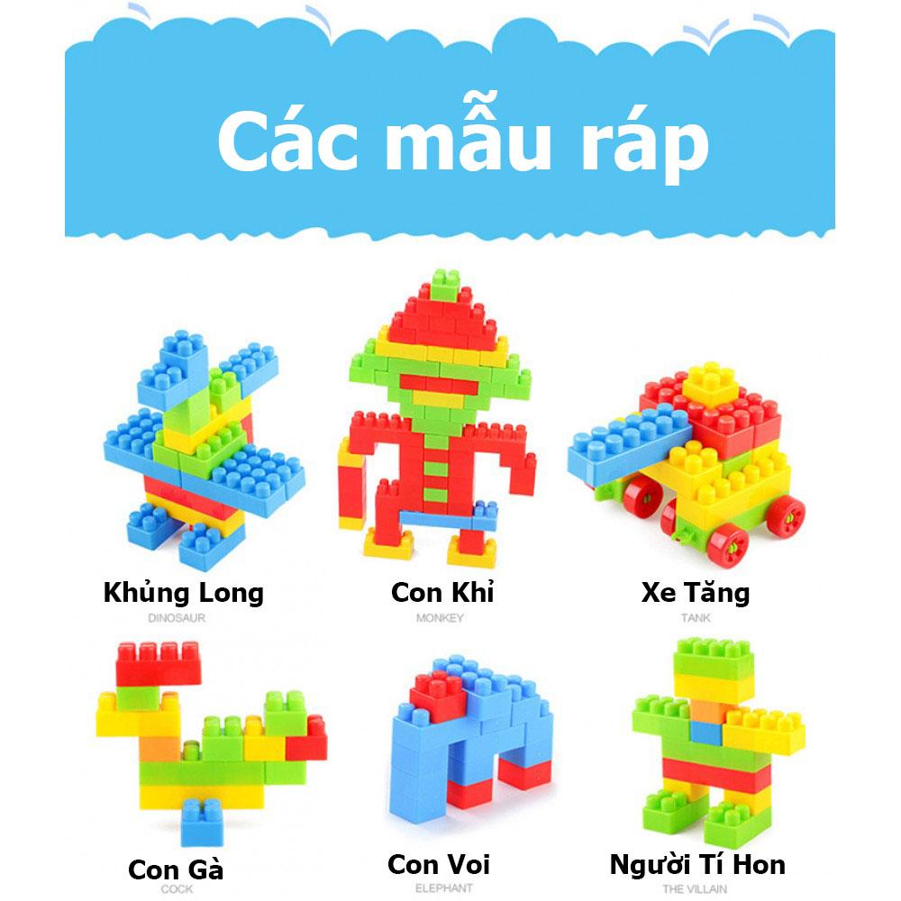 Đồ Chơi Xếp Hình 240 Khối Dành Cho Trẻ Em