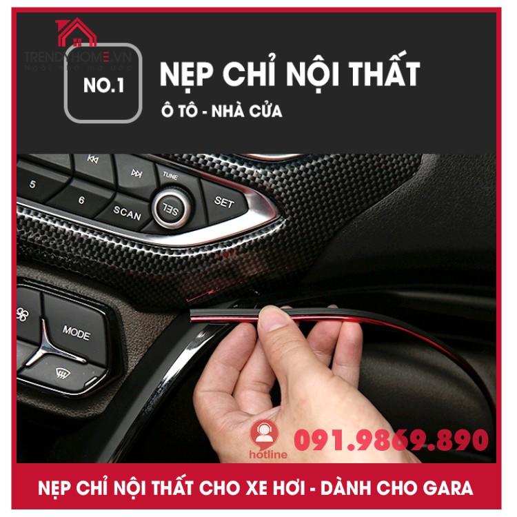 Chỉ viền trang trí nội thất ô tô inbox chọn màu