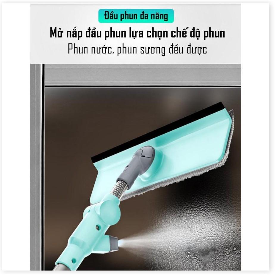 Cây lau rửa kính có bình xịt nước thông minh nhựa ABS