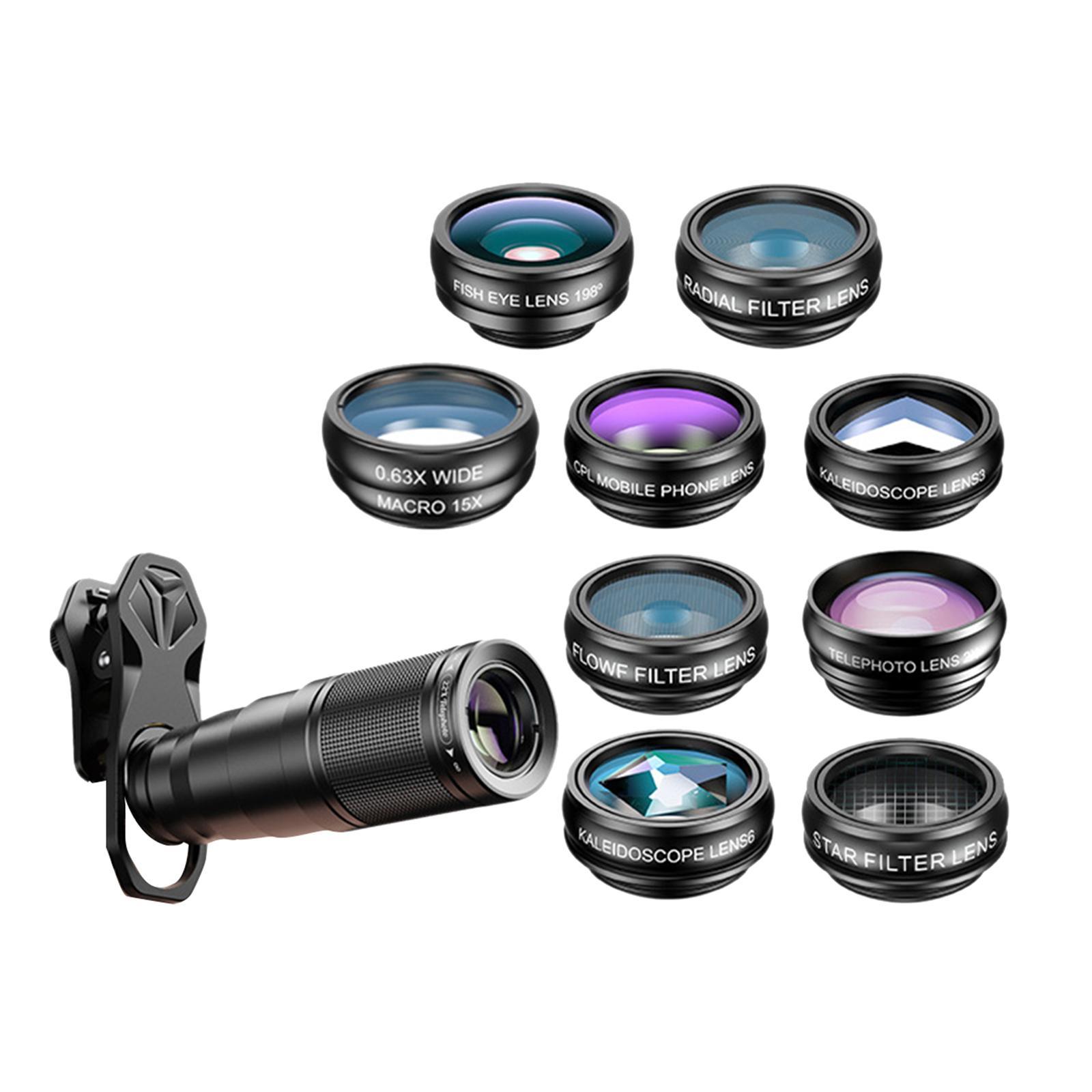 22x Lens for Phone Camera -22x Clip On for Tablet Mobile Phone Camera