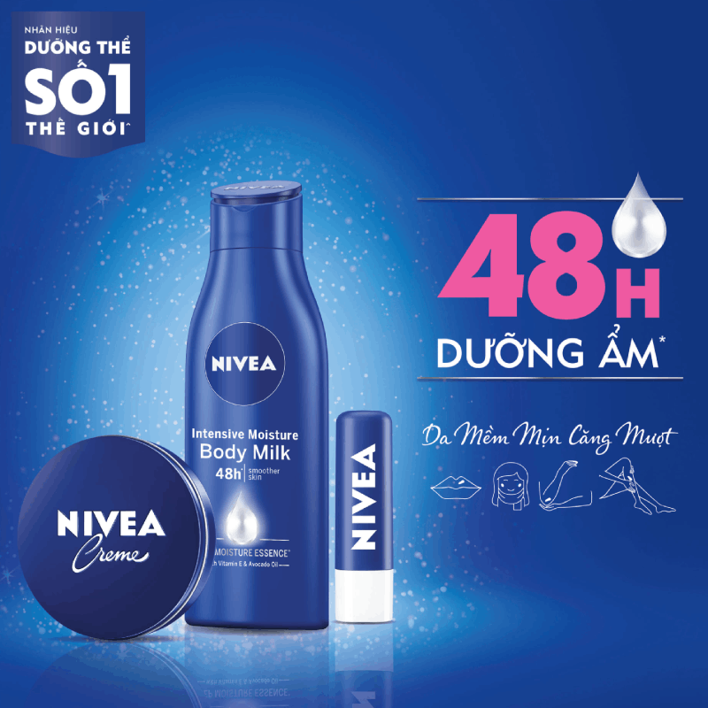 Kem Dưỡng Ẩm Da NIVEA Crème (150 ml) - 80104